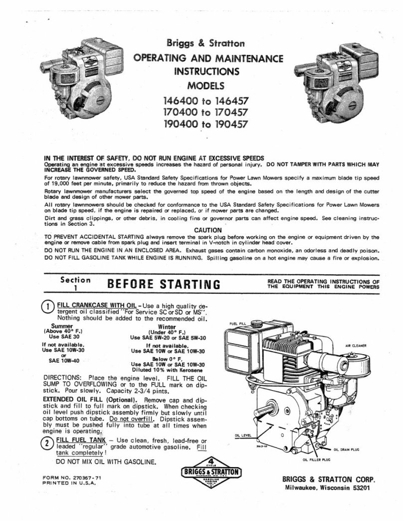 Briggs Stratton quattro 40