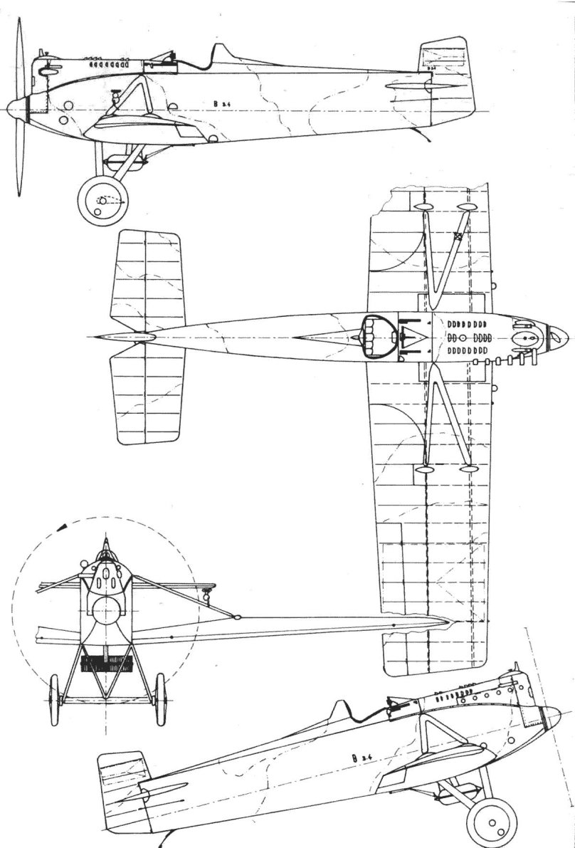 Avia BH-3 чертежи