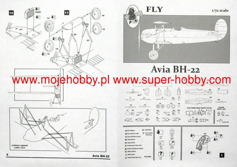 Avia BH-3 чертежи