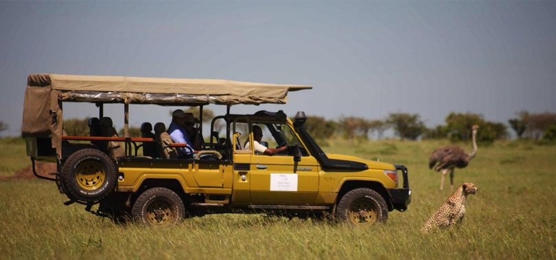 Сафари джип Масаи Мара