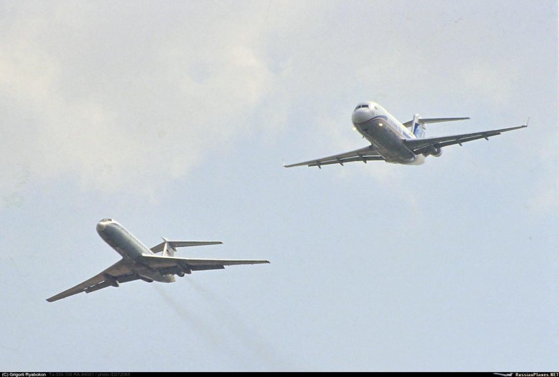 Ту 334 в Жуковском