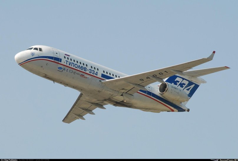 Ту-334 пассажирский самолёт