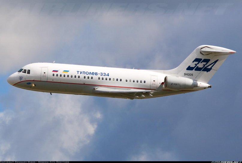 Самолет ту 334