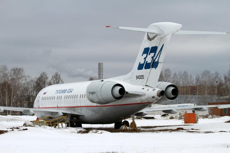 Ту 334 кабина