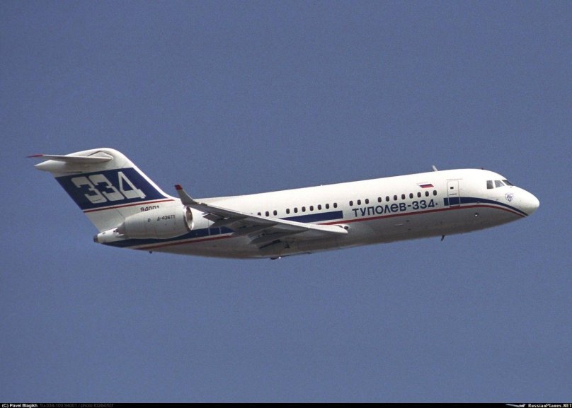 Ту 334 сборная модель