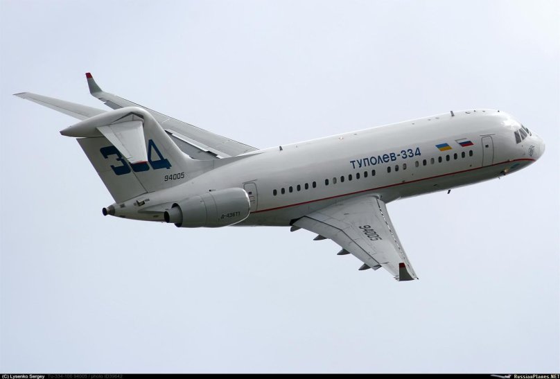 Туполев ту-334 самолет