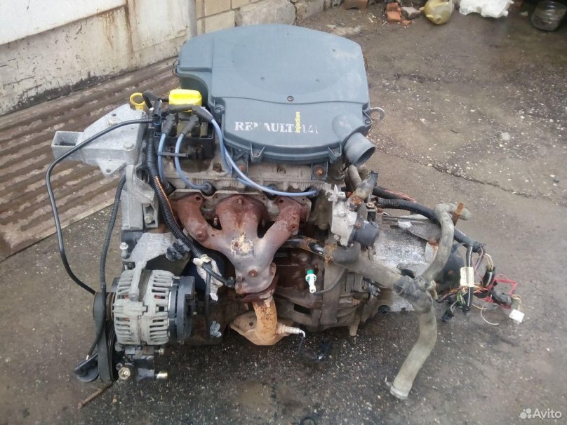 Рено Симбол 1.4 мотор
