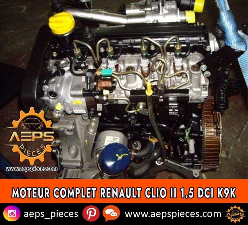 Мотор к9к 1.5 DCI