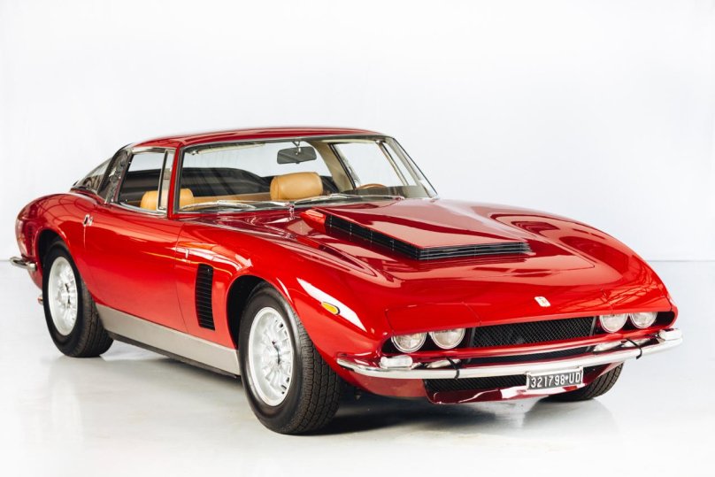 ISO grifo gl 365 Coupe (1967), Light Blue Metallic 1:18