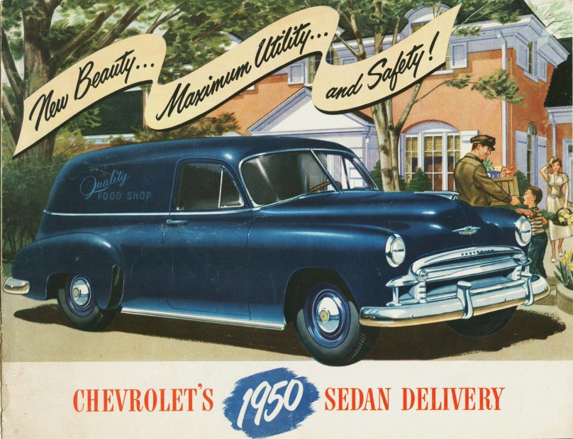 Chevrolet sedan delivery 1955
