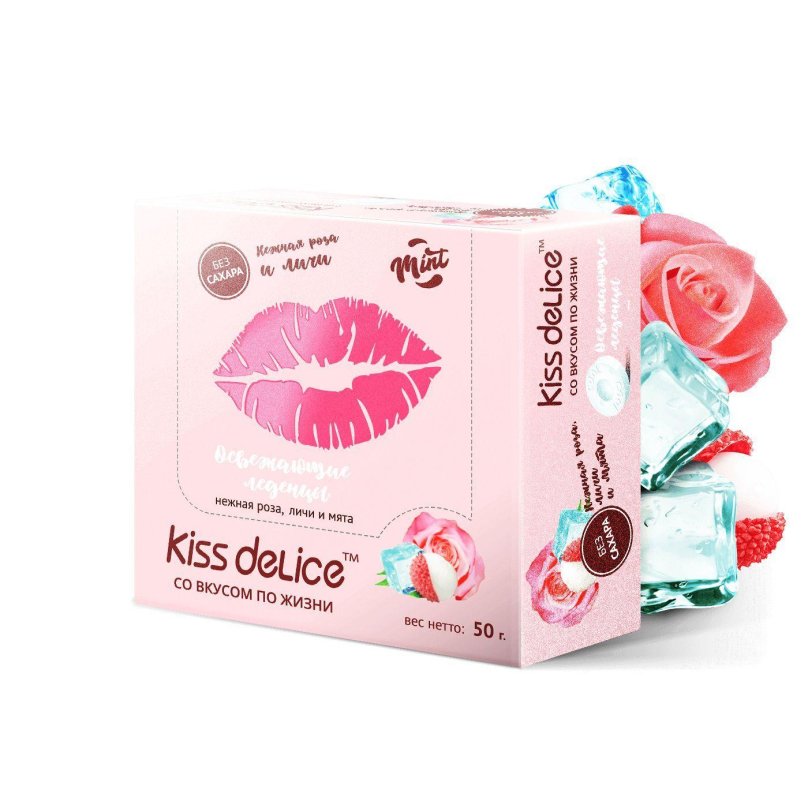 Освежающие конфетки Kiss Delice