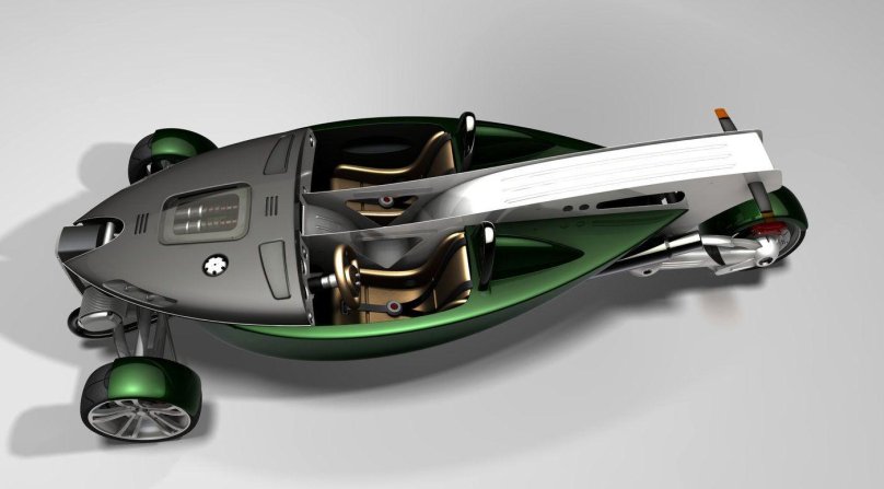 Реверс трайк прототип