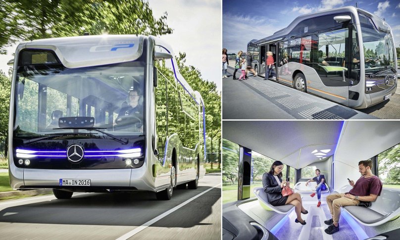 Гармошка Mercedes Future Bus