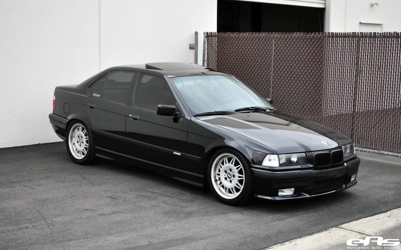 BMW e36 sedan Black