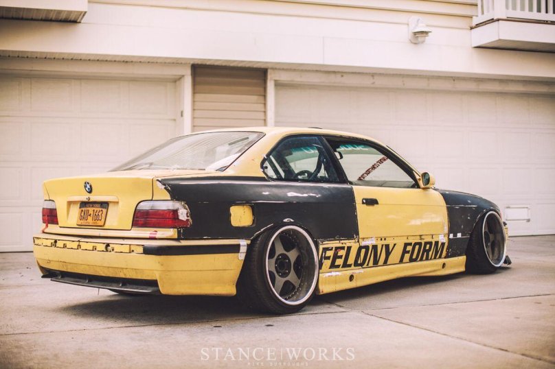 BMW e36 Coupe Felony form