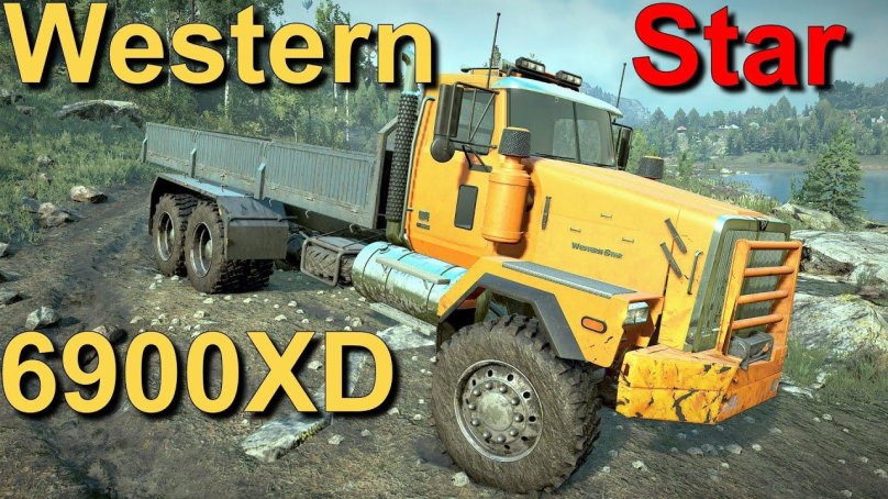 Western Star 6900xd 6x6