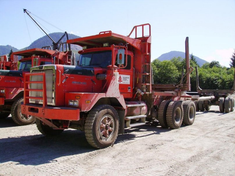 Western Star 6900xd лесовоз