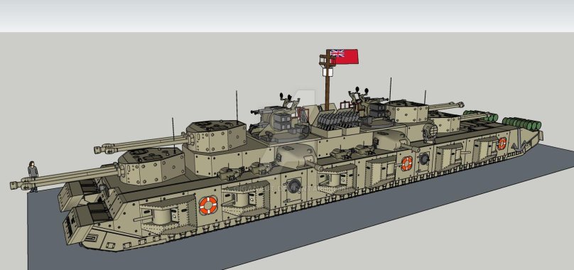 Танк tog 2 сбоку