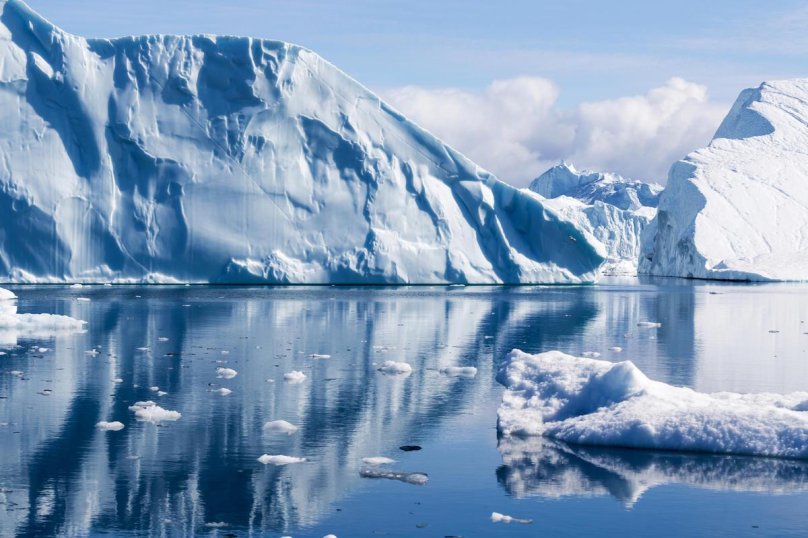 Таяние ледников в Арктике