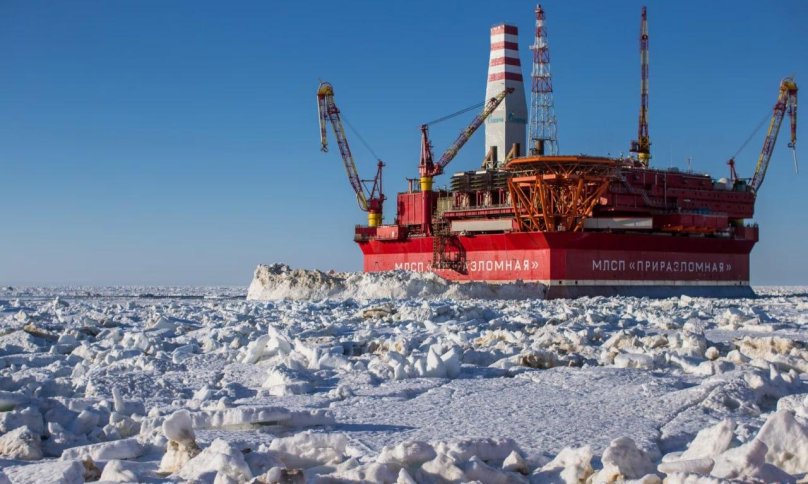 Буровая платформа Приразломная