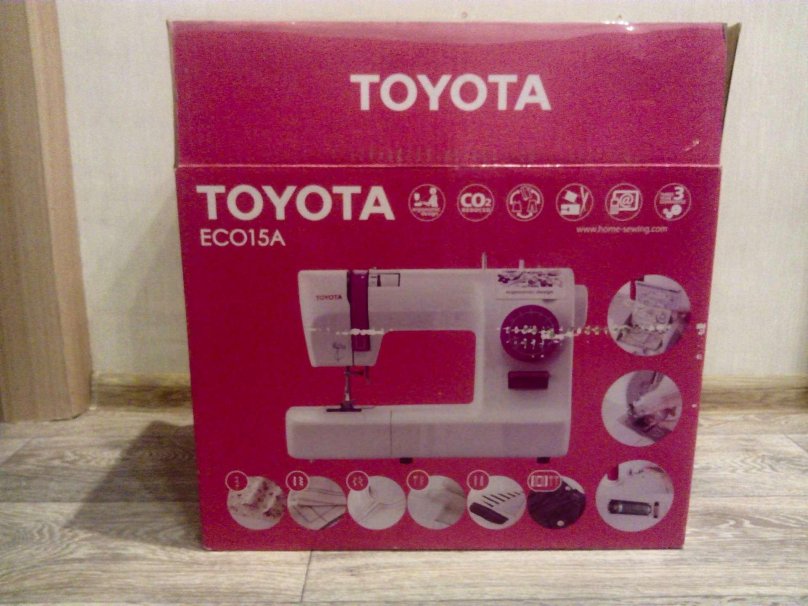 Швейная машинка Тойота Лидер 25 кнопки управление