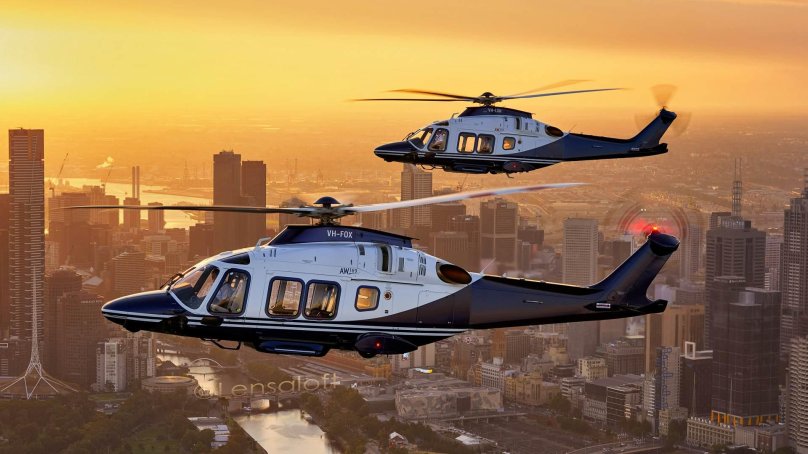 Aw169 Leonardo вертолет