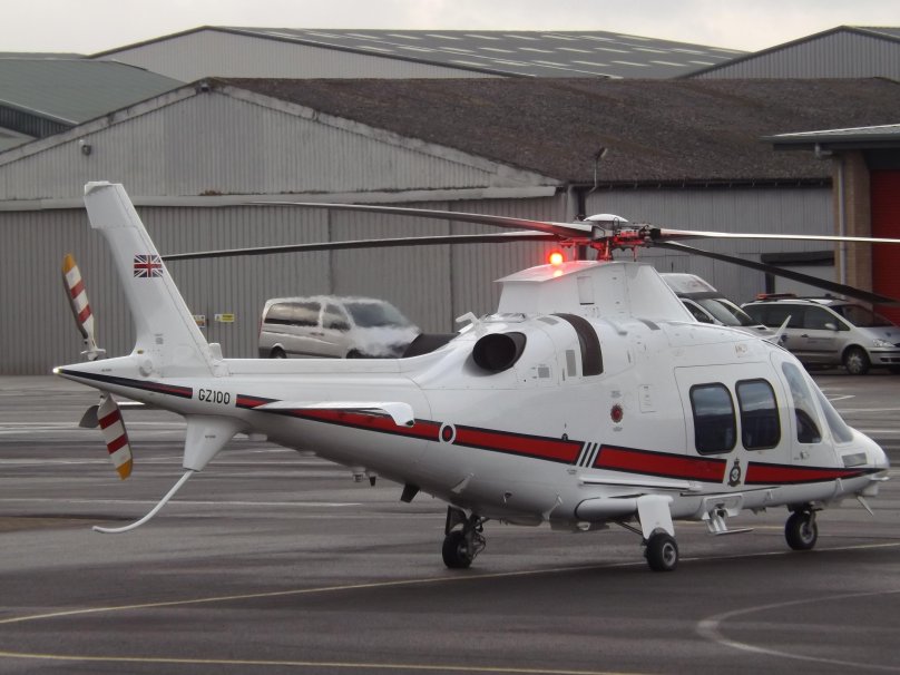 Белая звезда на вертолете