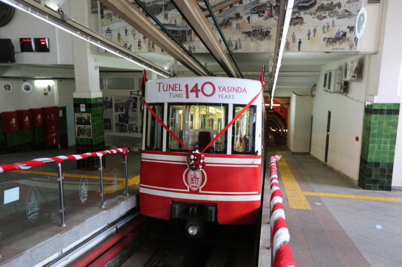 Турция. Стамбул. Метро ("Тюнель")