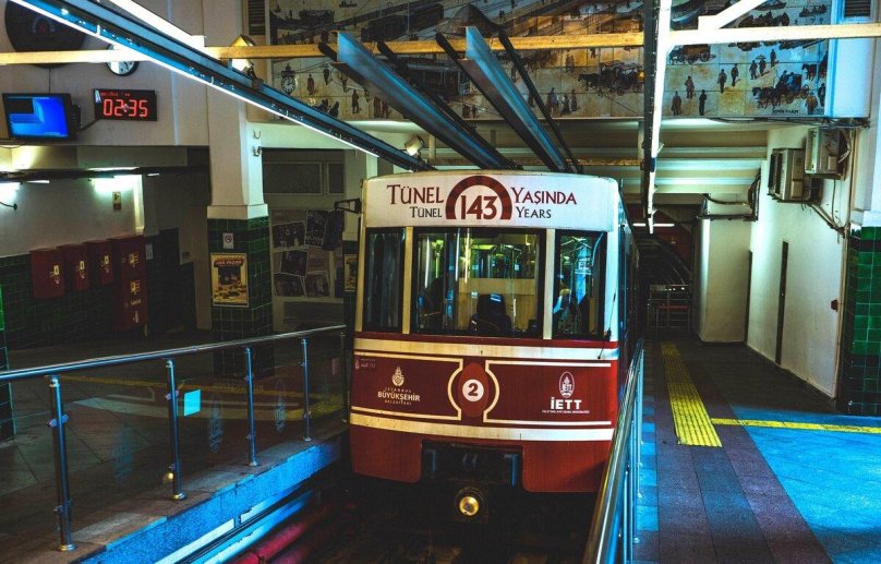 Фуникулер f2 в Стамбуле