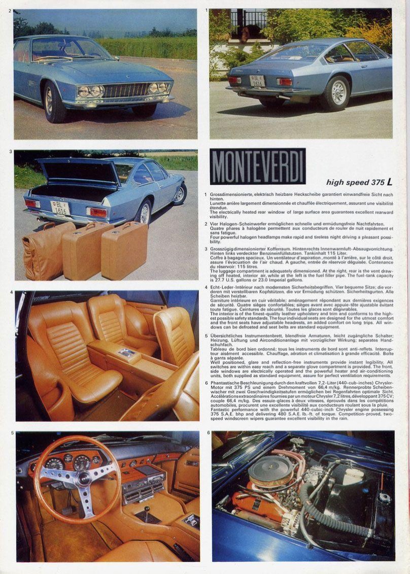 Monteverdi автомобиль