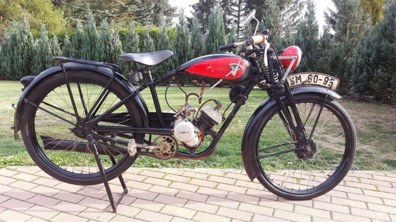 Мотоцикл Adler sachs 98