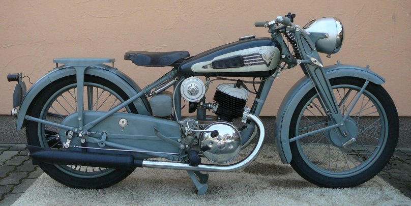 Мотоцикл Виктория 1939