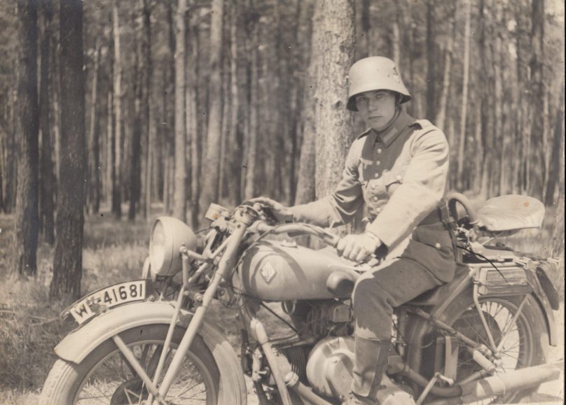 Мотоцикл Виктория вермахта