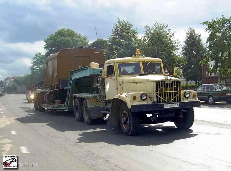 КРАЗ 258 С тралом