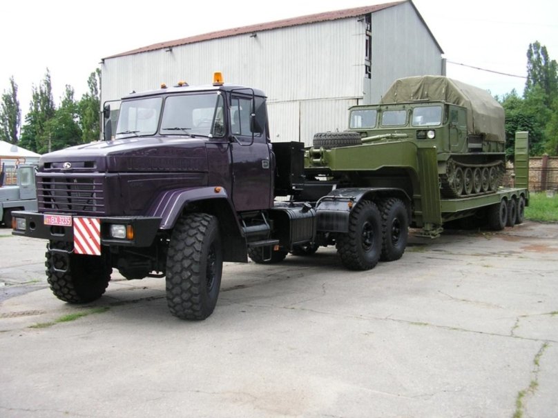 КРАЗ 6446 седельный тягач