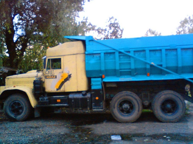 КРАЗ 250 самосвал сельхозник