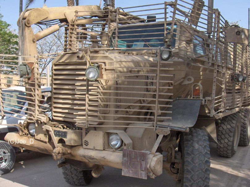 Buffalo MRAP интерьер