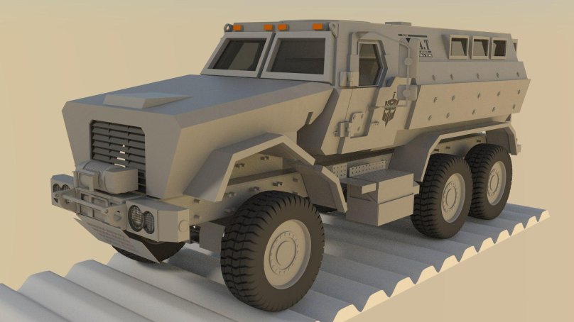Броневик Caiman MRAP