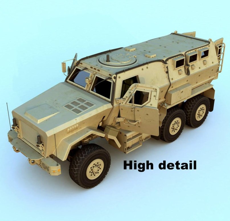 MRAP Caiman 3d
