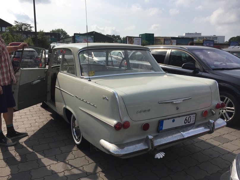 Опель Олимпия рекорд 1957