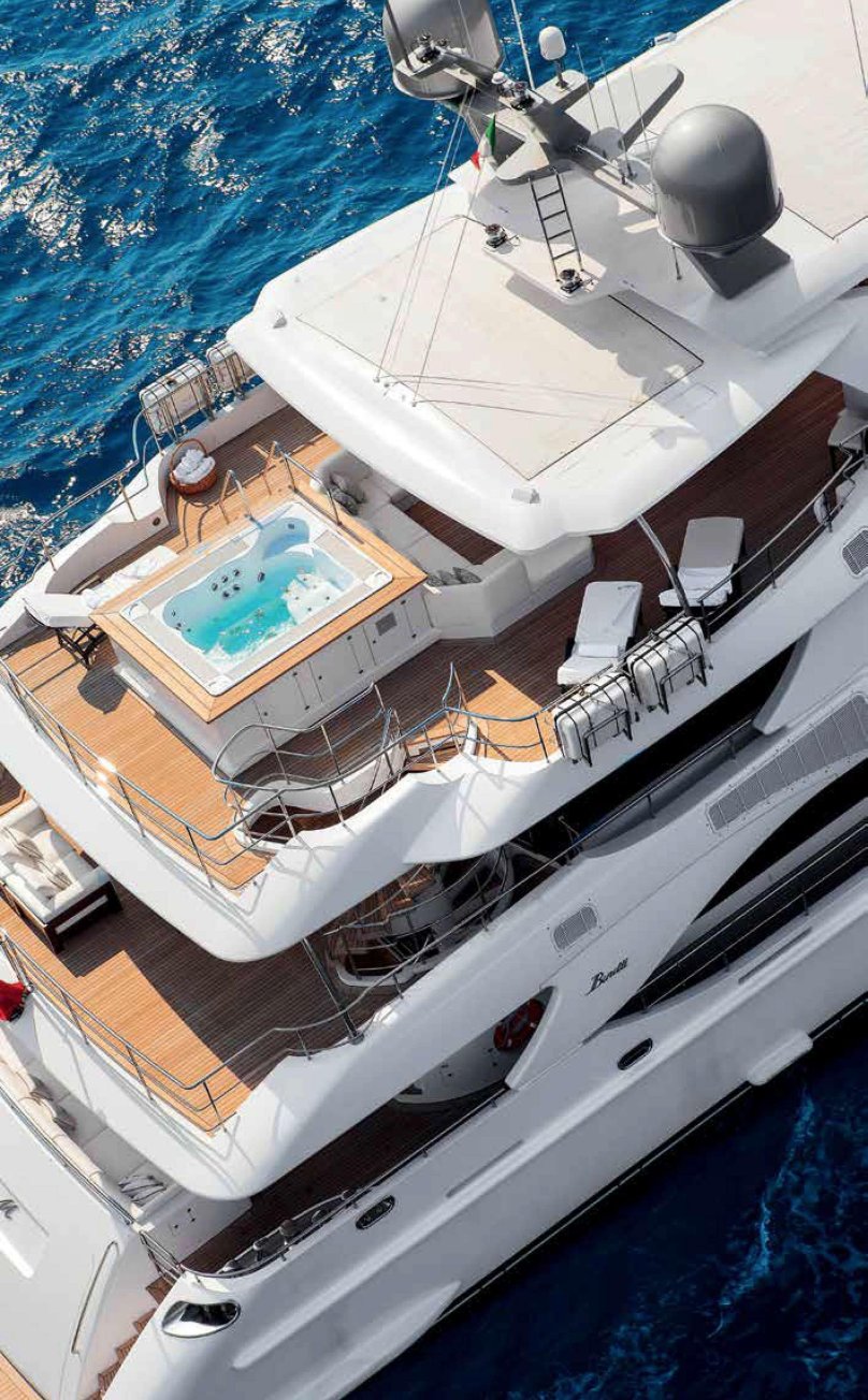 Яхта Бенетти 140