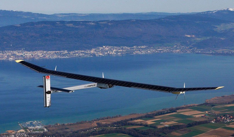 «Солнечный» самолет Solar Impulse