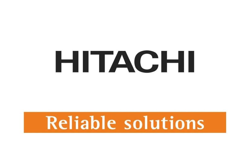 Логотип Hitachi строительная техника