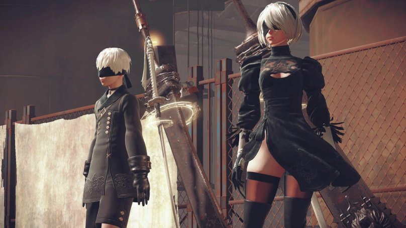 NIER Automata 9s игра
