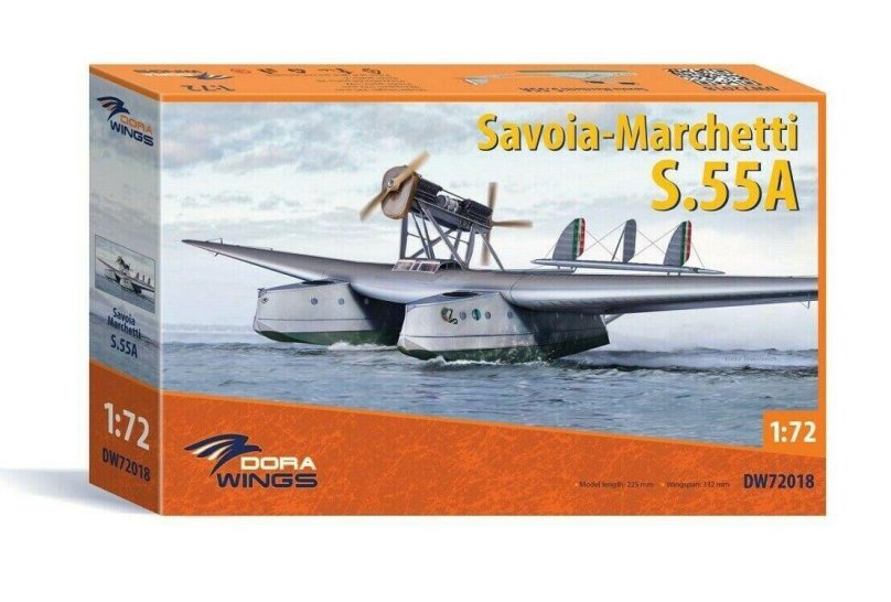 Dw72020 Авиация Savoia-Marchetti s.55 (Torpedo Bomber) (1:72)