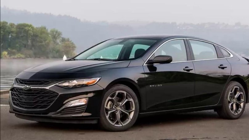 Шевроле Малибу 2019 черная
