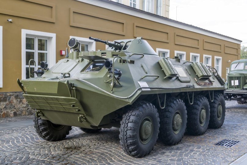 БТР-60 салон