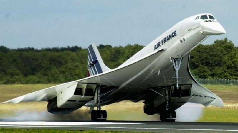 Реактивный пассажирский самолет Конкорд