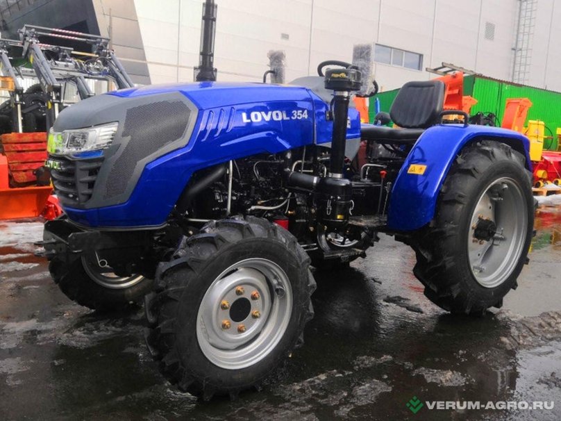 Трактор Lovol te354 с навесным оборудованием
