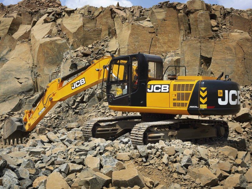 Гусеничный экскаватор JCB js205lc